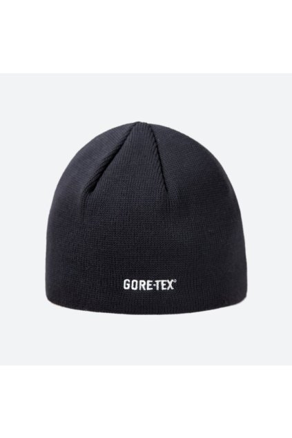 Pletená nepremokavá Merino čiapka  AG12 (FARBA čierna, VEĽKOSŤ XL)