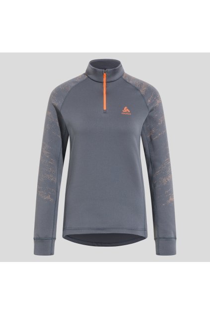 Funkčná mikina BERRA GRAPHIC (FARBA sivá, VEĽKOSŤ XS)