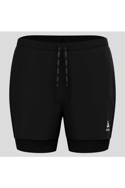 Bežecké šortky 2v1 ESSENTIAL 3 INCH (FARBA čierna, VEĽKOSŤ XS)
