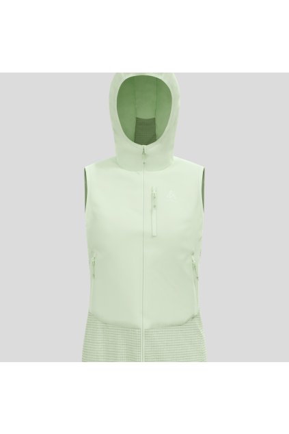 Vlnená zateplená vesta ASCENT HYBRID (FARBA fialová, VEĽKOSŤ XS)