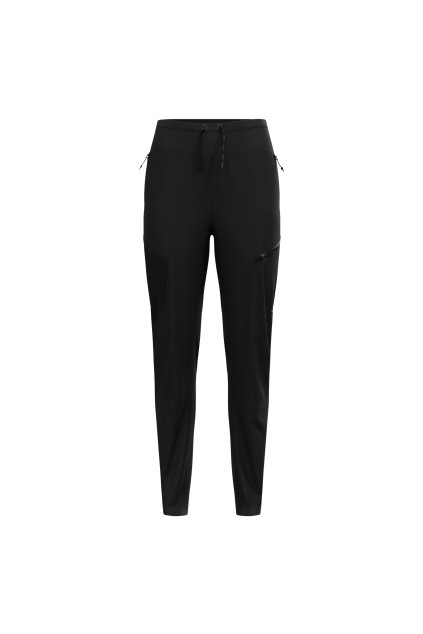 Bežkárske-skialpové nohavice ZEROWEIGHT WINDPROOF X-WARM (FARBA čierna, VEĽKOSŤ XS)