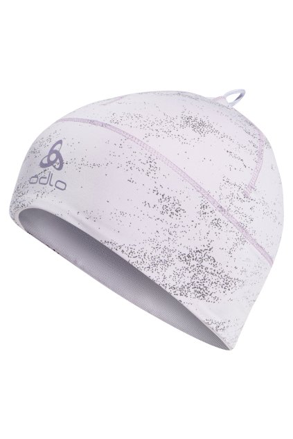 Detská čiapka na zimu POLYKNIT WARM ECO REFLECTIVE (FARBA fialová)