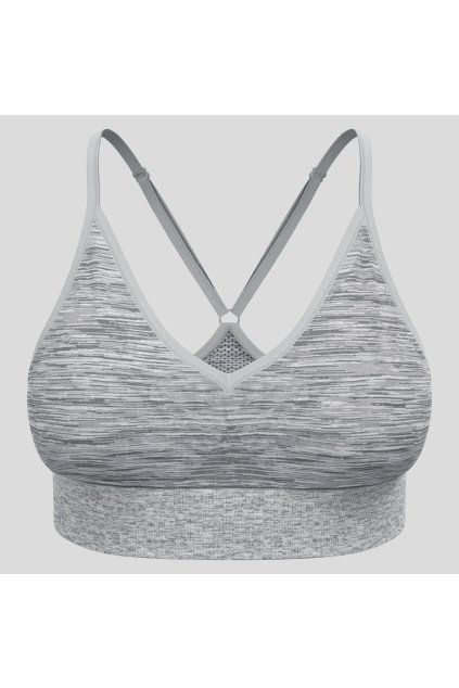 Športová podprsenka SEAMLESS SOFT (FARBA sivá, VEĽKOSŤ XS)