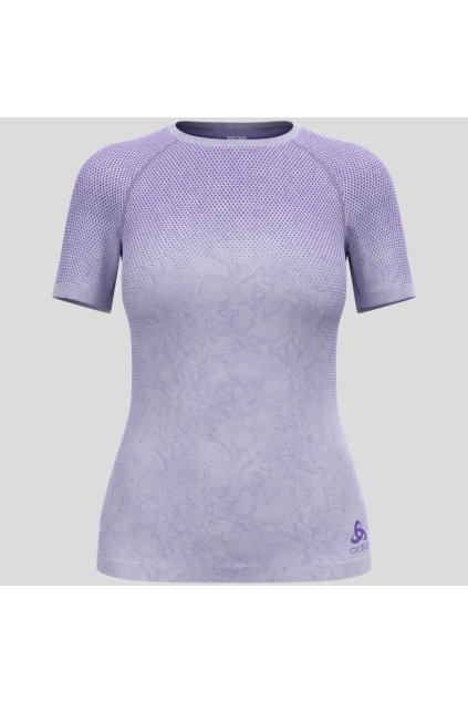 Termo tričko krátky rukáv PERFORMANCE LIGHT RAIN DYE ECO (FARBA fialová, VEĽKOSŤ XS)