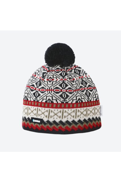 Pletená Merino čiapka AW76 (FARBA biela, VEĽKOSŤ UNI)