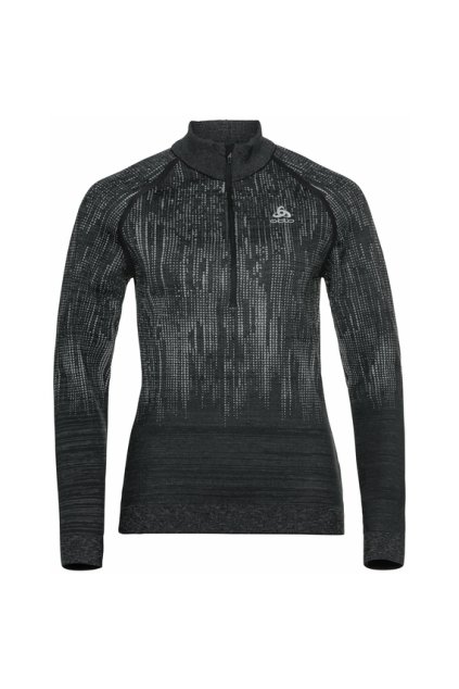 Funkčná mikina 1/2 zips BLACKCOMB (FARBA čierna, VEĽKOSŤ '-)