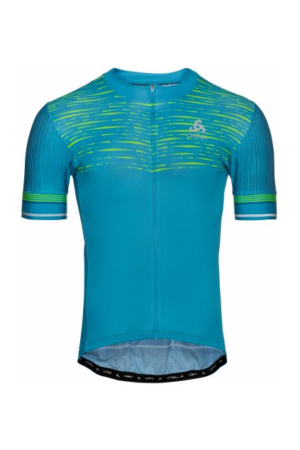 Cyklistický dres dlhý zips ZEROWEIGHT CERAMICOOL PRO (FARBA modrá, VEĽKOSŤ '-)