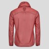 Nepremokavá bežecká bunda ZEROWEIGHT DUAL DRY WATERPROOF (FARBA lososová, VEĽKOSŤ S)