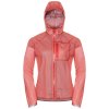 Nepremokavá bežecká bunda ZEROWEIGHT DUAL DRY WATERPROOF (FARBA lososová, VEĽKOSŤ S)