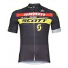 Cyklistický dres dlhý zips SCOTT SRAM RACING (FARBA čierna, VEĽKOSŤ L)
