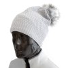 Pletená čiapka na zimu MOSS (FARBA biela)