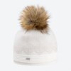 Pletená Merino čiapka A152 (FARBA biela)