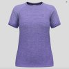Bežecké tričko krátky rukáv ESSENTIAL SEAMLESS ECO (FARBA fialová, VEĽKOSŤ XS)
