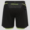 Bežecké šortky 2v1 X-ALP 6 INCH (FARBA čierna, VEĽKOSŤ S)