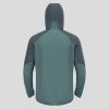 Vlnená zateplená bunda ASCENT HYBRID (FARBA šedá-zelená, VEĽKOSŤ M)