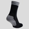 Športové vlnené termo ponožky crew PERFORMANCE WOOL HIKE (FARBA čierno-sivá, VEĽKOSŤ 36-38)