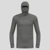 Termo tričko dlhý rukáv s kuklou ACTIVE WARM ECO LOGO (FARBA sivá-tmavá, VEĽKOSŤ M)