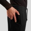 Bežkárske-skialpové nohavice ZEROWEIGHT PRO WINDPROOF WARM (FARBA čierna, VEĽKOSŤ M)