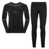 SET Termo tričko dlhý rukáv + termo spodky dlhé PERFORMANCE EVOLUTION WARM (FARBA čierna, VEĽKOSŤ '-)