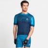 Cyklistický dres dlhý zips ZEROWEIGHT CERAMICOOL PRO (FARBA modrá, VEĽKOSŤ '-)