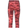 Športové legíny 3/4 ESSENTIAL SOFT PRINT (FARBA lososová, VEĽKOSŤ '-)