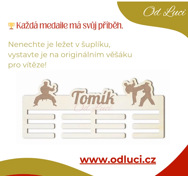 Dětské medaile nejsou jen kus kovu!