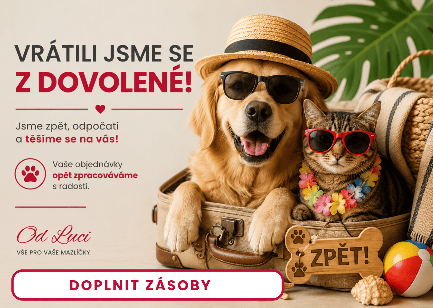 ZVERIMEX MÁ DOVOLENOU