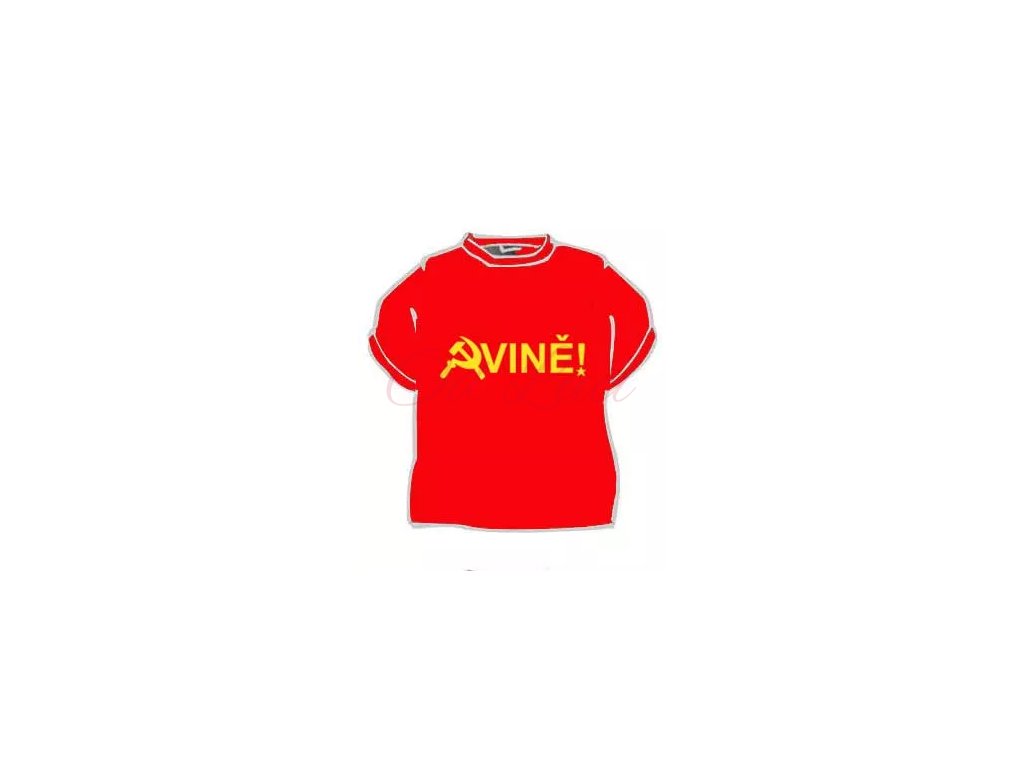 Vtipné tričko   Svině (size s, color červená)