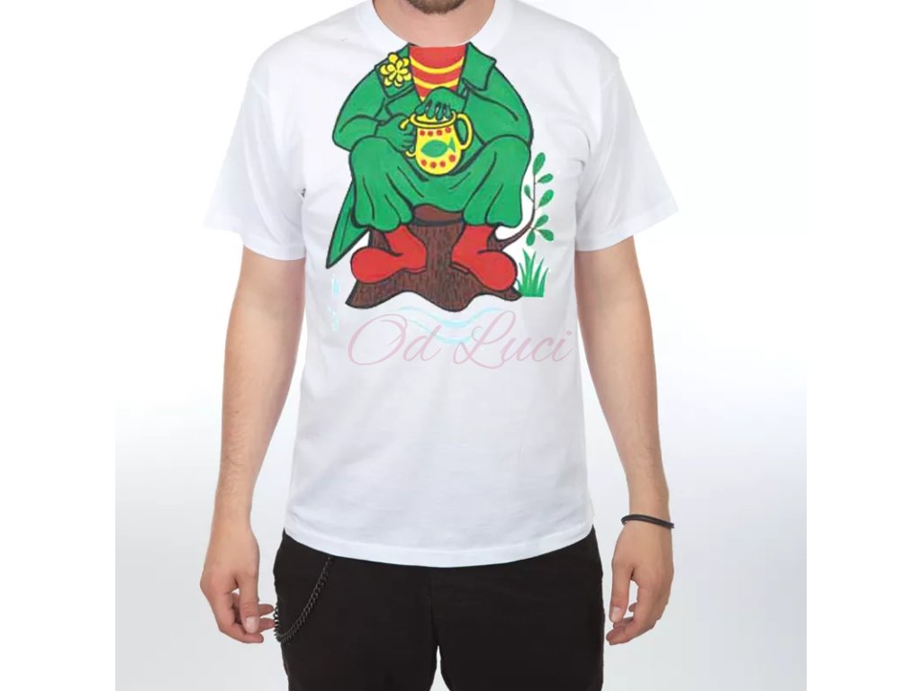 Tričko - Vodník (size s, color bílá)