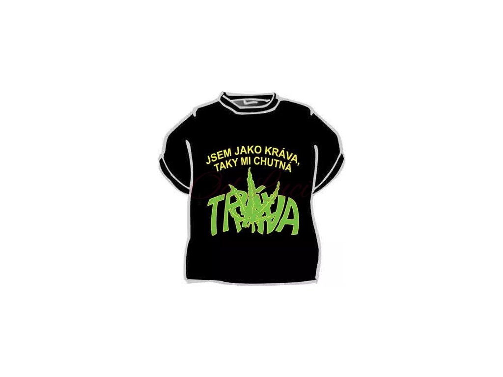 Jsem jako kráva (size M, color černá)