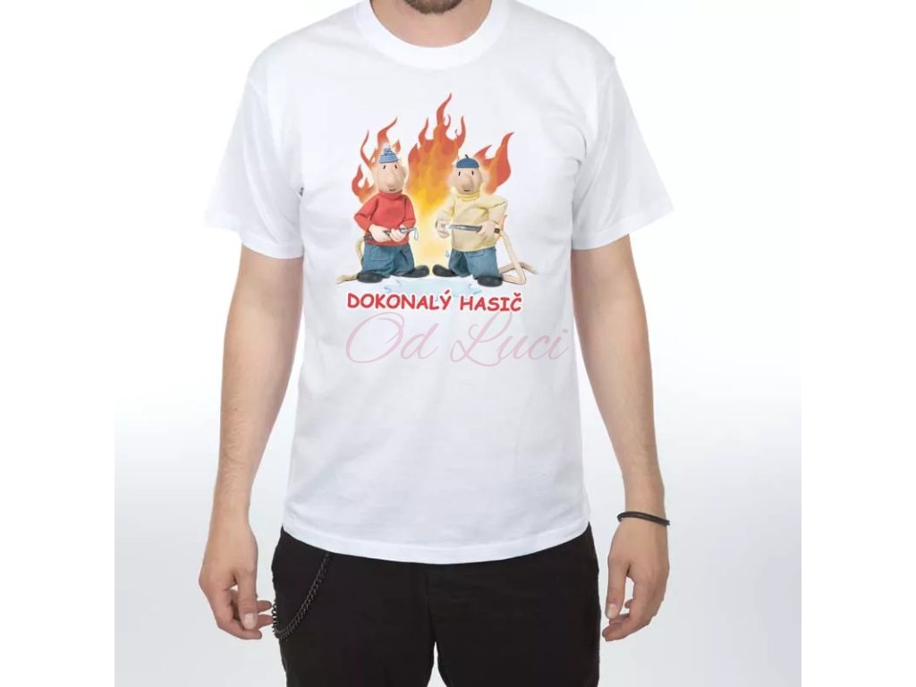 Dokonalý hasič - Pat a Mat (size 122, color červená)