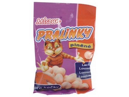 Mlsoun Pralinky Cat losos 40g