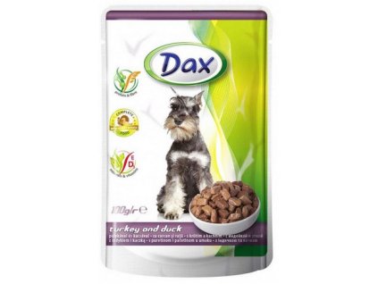 Dax Dog kapsička krůtí & kachní 100g