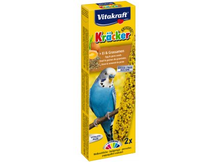 Vitakraft Kräcker Original andulka vejce & trávové semínko 2ks