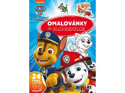 JIRI MODELS Omalovánky A4+ Tlapková Patrola (Paw Patrol)