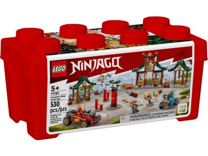 LEGO NINJAGO Tvořivý nindža box 71787 STAVEBNICE