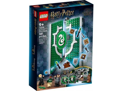 LEGO HARRY POTTER Zástava Zmijozelu 76410 STAVEBNICE