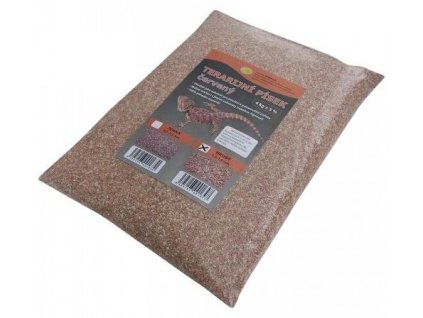 Terarijní písek červený hrubý 4kg