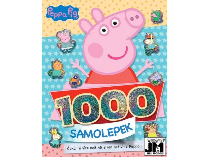 JIRI MODELS 1000 samolepek s aktivitami Peppa Pig