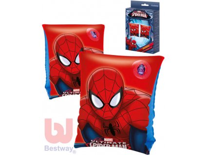 BESTWAY Dětské nafukovací rukávky 23x15cm Spiderman 1 pár do vody 98001