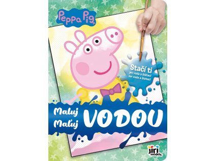 JIRI MODELS Maluj vodou Peppa Pig II. omalovánky