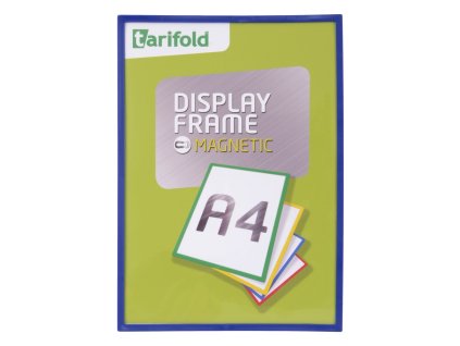 132578 tarifold magneticky ramecek display frame a4 barva modra