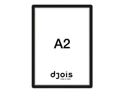 133607 1 tarifold magneticky samolepici ramecek a2 barva stribrna