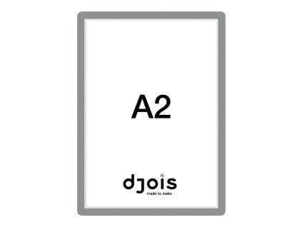 133607 tarifold magneticky samolepici ramecek a2 barva stribrna