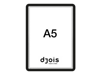 199058 tarifold magneto samolepici ramecek a5 barva cerna