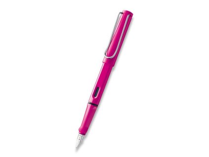 199702 plnici pero lamy safari shiny pink hrot ef
