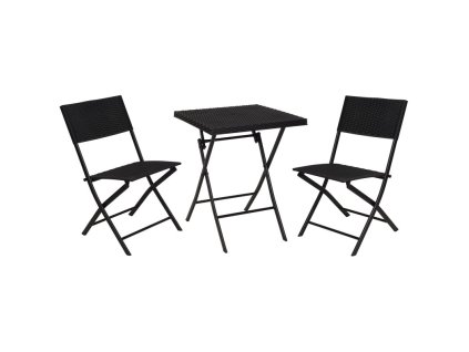 210220 progarden zahradni nabytek skladaci sada 3 ks stul 2 zidle