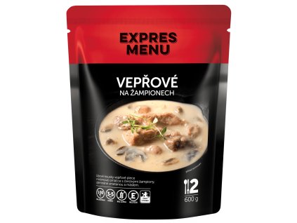Vepřové na žampionech