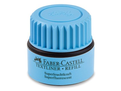 231515 napln faber castell texliner 1549 30 ml modra