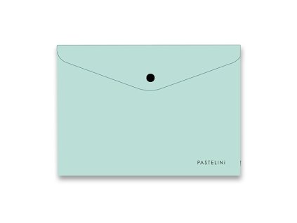 232505 spisovka s drukem pastelini a5 zelena